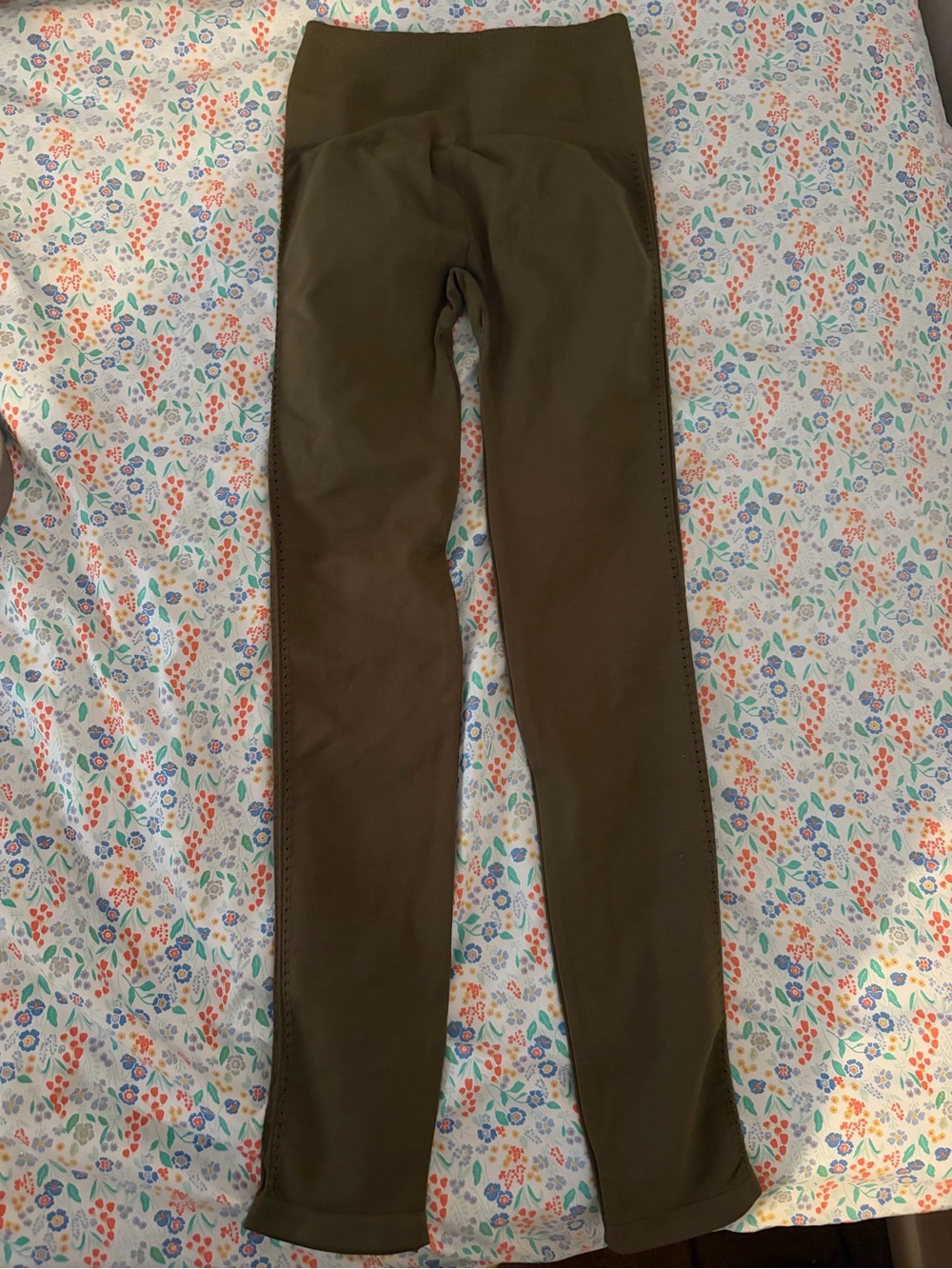 Free people olive green leggings